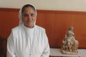 Hermana Ramila, Superiora de la Comunidad de la Casa Provincial Madre Pabla, en el norte de la India